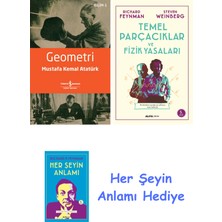 Alfa Yayınları Geometri + Temel Parçacıklar ve Fizik Yasaları + Her Şeyin Anlamı