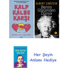 Alfa Yayınları Kalp Kalbe Karşı + Benim Gözümden Dünya + Her Şeyin Anlamı