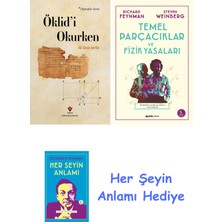 Alfa Yayınları Öklid'i Okurken + Temel Parçacıklar ve Fizik Yasaları + Her Şeyin Anlamı