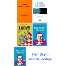 Alfa Yayınları Lineer Programlama + Tanrı Parçacığı + 1 Hamlede Matlar + Her Şeyin Anlamı + Her Şeyin Anlamı