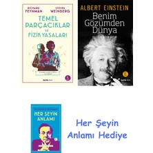 Alfa Yayınları Temel Parçacıklar ve Fizik Yasaları + Benim Gözümden Dünya + Her Şeyin Anlamı