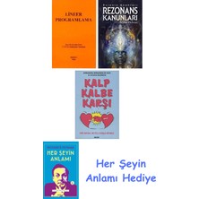 Alfa Yayınları Lineer Programlama + Rezonans Kanunları + Kalp Kalbe Karşı + Her Şeyin Anlamı