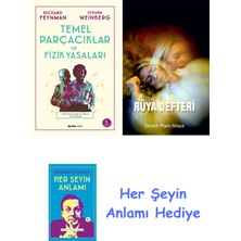 Alfa Yayınları Temel Parçacıklar ve Fizik Yasaları + Rüya Defteri + Her Şeyin Anlamı