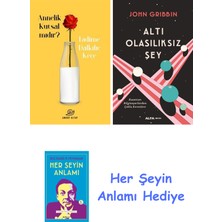 Alfa Yayınları Annelik Kutsal Mıdır? + Altı Olasılıksız Şey + Her Şeyin Anlamı