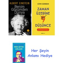 Alfa Yayınları Benim Gözümden Dünya + Zaman Üzerine Dokuz Düşünce + Her Şeyin Anlamı