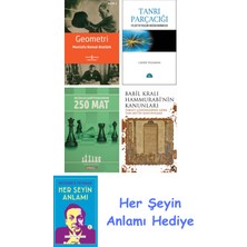 Alfa Yayınları Geometri + Tanrı Parçacığı + Küçükler Şampiyonasından 250 Mat + Babil Kralı Hammurrabi'nin Kanunları + Her Şeyin Anlamı