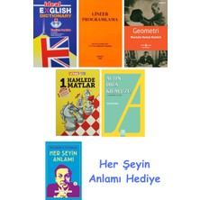 Alfa Yayınları Ideal English Dictionary + Lineer Programlama + Geometri + 1 Hamlede Matlar + Altın Imla Kılavuzu -Yazım Kılavuzu + Her Şeyin Anlamı