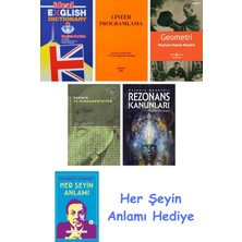Alfa Yayınları Ideal English Dictionary + Lineer Programlama + Geometri + Darwin ve Fundamentalizm + Rezonans Kanunları + Her Şeyin Anlamı