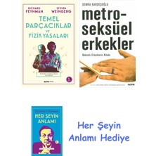 Alfa Yayınları Temel Parçacıklar ve Fizik Yasaları + Metroseksüel Erkekler + Her Şeyin Anlamı