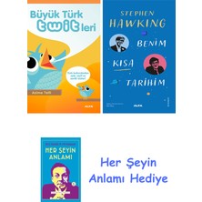 Alfa Yayınları Büyük Türk Twitleri + Benim Kısa Tarihim + Her Şeyin Anlamı