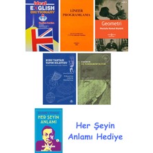 Alfa Yayınları Ideal English Dictionary + Lineer Programlama + Geometri + Rubu Tahtası Yapım Kılavuzu + Darwin ve Fundamentalizm + Her Şeyin Anlamı