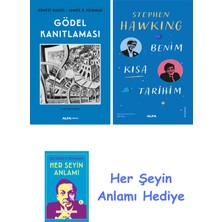 Alfa Yayınları Gödel Kanıtlaması + Benim Kısa Tarihim + Her Şeyin Anlamı