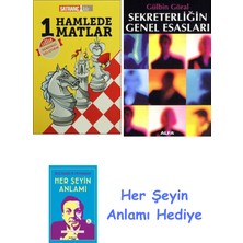 Alfa Yayınları 1 Hamlede Matlar + Sekreterliğin Genel Esasları + Her Şeyin Anlamı