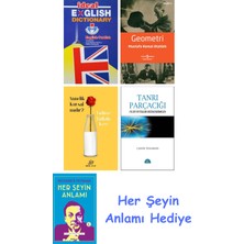 Alfa Yayınları Ideal English Dictionary + Geometri + Annelik Kutsal Mıdır? + Tanrı Parçacığı + Her Şeyin Anlamı