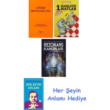 Alfa Yayınları Lineer Programlama + 1 Hamlede Matlar + Rezonans Kanunları + Her Şeyin Anlamı