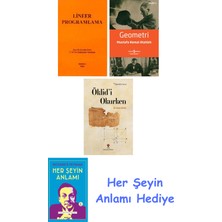Alfa Yayınları Lineer Programlama + Geometri + Öklid'i Okurken + Her Şeyin Anlamı