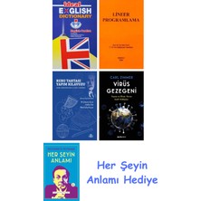 Alfa Yayınları Ideal English Dictionary + Lineer Programlama + Rubu Tahtası Yapım Kılavuzu + Virüs Gezegeni + Her Şeyin Anlamı