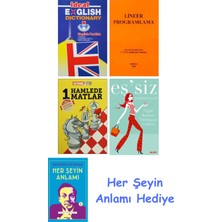 Alfa Yayınları Ideal English Dictionary + Lineer Programlama + 1 Hamlede Matlar + Eş'siz + Her Şeyin Anlamı