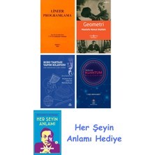 Alfa Yayınları Lineer Programlama + Geometri + Rubu Tahtası Yapım Kılavuzu + Herkes Için Kuantum Bilgisayım + Her Şeyin Anlamı