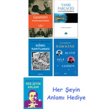 Alfa Yayınları Geometri + Tanrı Parçacığı + Gödel Kanıtlaması + Benim Kısa Tarihim + Her Şeyin Anlamı
