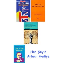 Alfa Yayınları Ideal English Dictionary + Lineer Programlama + Antik Mezopotamya'da Egemenliğin Tanrısal Kökleri + Her Şeyin Anlamı