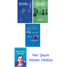 Alfa Yayınları Rubu Tahtası Yapım Kılavuzu + Küçükler Şampiyonasından 250 Mat + Benim Kısa Tarihim + Her Şeyin Anlamı
