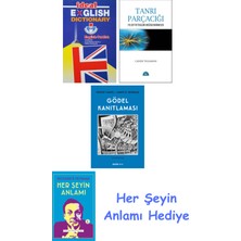 Alfa Yayınları Ideal English Dictionary + Tanrı Parçacığı + Gödel Kanıtlaması + Her Şeyin Anlamı