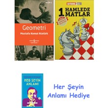 Alfa Yayınları Geometri + 1 Hamlede Matlar + Her Şeyin Anlamı