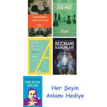 Alfa Yayınları Geometri + Küçükler Şampiyonasından 250 Mat + Altın Imla Kılavuzu -Yazım Kılavuzu + Rezonans Kanunları + Her Şeyin Anlamı
