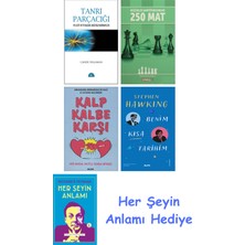 Alfa Yayınları Tanrı Parçacığı + Küçükler Şampiyonasından 250 Mat + Kalp Kalbe Karşı + Benim Kısa Tarihim + Her Şeyin Anlamı