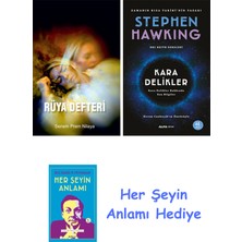 Alfa Yayınları Rüya Defteri + Kara Delikler + Her Şeyin Anlamı