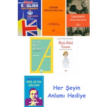 Alfa Yayınları Ideal English Dictionary + Lineer Programlama + Geometri + Altın Imla Kılavuzu -Yazım Kılavuzu + Mutlu Bebek Uzmanı - Bebeğinizin Ilk Yılları Için Bakım Rehberi + Her Şeyin Anlamı