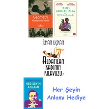 Alfa Yayınları Geometri + Temel Parçacıklar ve Fizik Yasaları + Aldatılan Kadının Kılavuzu + Her Şeyin Anlamı