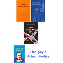 Alfa Yayınları Lineer Programlama + Rubu Tahtası Yapım Kılavuzu + Altı Olasılıksız Şey + Her Şeyin Anlamı