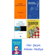 Alfa Yayınları Lineer Programlama + Rubu Tahtası Yapım Kılavuzu + Tanrı Parçacığı + 1 Hamlede Matlar + Her Şeyin Anlamı