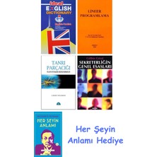 Alfa Yayınları Ideal English Dictionary + Lineer Programlama + Tanrı Parçacığı + Sekreterliğin Genel Esasları + Her Şeyin Anlamı