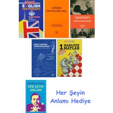 Alfa Yayınları Ideal English Dictionary + Lineer Programlama + Geometri + Rubu Tahtası Yapım Kılavuzu + 1 Hamlede Matlar + Her Şeyin Anlamı