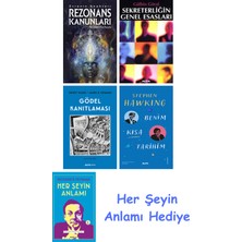 Alfa Yayınları Rezonans Kanunları + Sekreterliğin Genel Esasları + Gödel Kanıtlaması + Benim Kısa Tarihim + Her Şeyin Anlamı