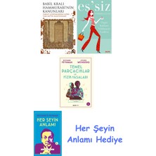 Alfa Yayınları Babil Kralı Hammurrabi'nin Kanunları + Eş'siz + Temel Parçacıklar ve Fizik Yasaları + Her Şeyin Anlamı