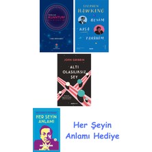Alfa Yayınları Herkes Için Kuantum Bilgisayım + Benim Kısa Tarihim + Altı Olasılıksız Şey + Her Şeyin Anlamı
