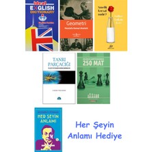 Alfa Yayınları Ideal English Dictionary + Geometri + Annelik Kutsal Mıdır? + Tanrı Parçacığı + Küçükler Şampiyonasından 250 Mat + Her Şeyin Anlamı