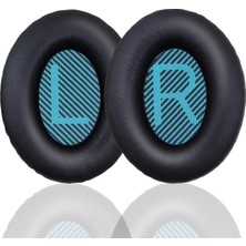 Quietcomfort 35 (QC35) ve Quiet Comfort 35 Iı (QC35 Ii) Kulaklıklar Için Yedek Kulak Pedleri, Yedek Kulak Pedleri Yastıkları Bellek Gürültü Yalıtımlı Kulaklık Kılıfları Köpük Yumuşak Deri