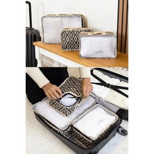 Tex Republic Bohe 3'lü Bavul Içi Düzenleyici Seyahat Çantası Organizer