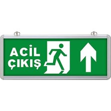 Acil Çıkış Acil Yönlendirme Armatürü Levhası Yukarı Yön SG025