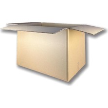 Sağlam Taşıma Kolisi Çift Oluklu Boş Koli, Karton Kutu, Çeyiz Kutusu, Taşınma Kolisi 5 Adet