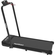 FASTGO 2 In 1 Uzaktan Kumandalı Portatif Yürüyüş ve Koşu Bandı 12 Km Hız Ekranlı Kompakt Tasarım