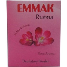 Tüy Dökücü Toz Gül Aromalı Hamam Otu Bay Kadın Rusma 80 gr x 2ADET