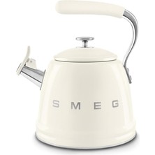 50's Style Krem Set Üstü Düdüklü Kettle 2.3 Lt