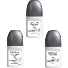 Invisible For Men Roll-On Deodorant 35 ml x 3 Adet P06531