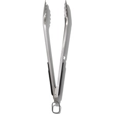 Good Grips Paslanmaz Çelik Uzun Barbekü Maşası, Dahili Şişe Açacaklı 47,5 cm - Sosis, Sebze ve Daha Fazlası Için